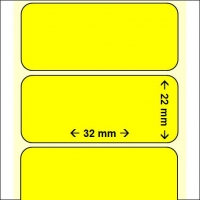 Sticker, Kappen, 10x23 cm, Weiß, 1 Bl. [HOB-170287] - Packlinq